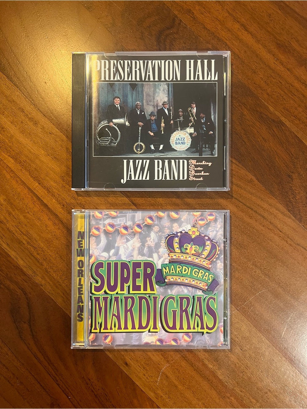 New Orleans Jazz CD Lot Preservation Hall + Super Mardi Gras 2 CDs